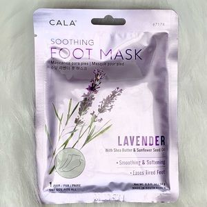 NWT Cala Soothing Foot Mask: Lavender GREAT FOR SLUMBER PARTY